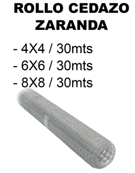 ROLLO CEDAZO ZARANDA